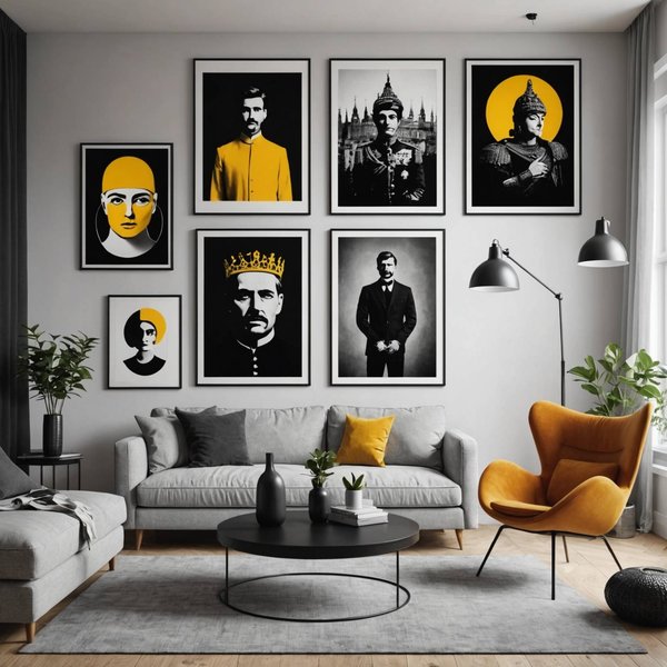 Transformez Votre Intérieur en Galerie Artistique avec des Affiches Murales - Découvrez Comment sur Sharma-Décoration.fr